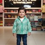 Boys Printed Zip-Up Shirt Jacket – Casual Winter Wear