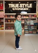 Boys Printed Zip-Up Shirt Jacket – Casual Winter Wear - Image 3