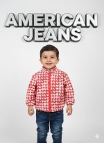 Boys Printed Zip-Up Shirt Jacket – Casual Winter Wear